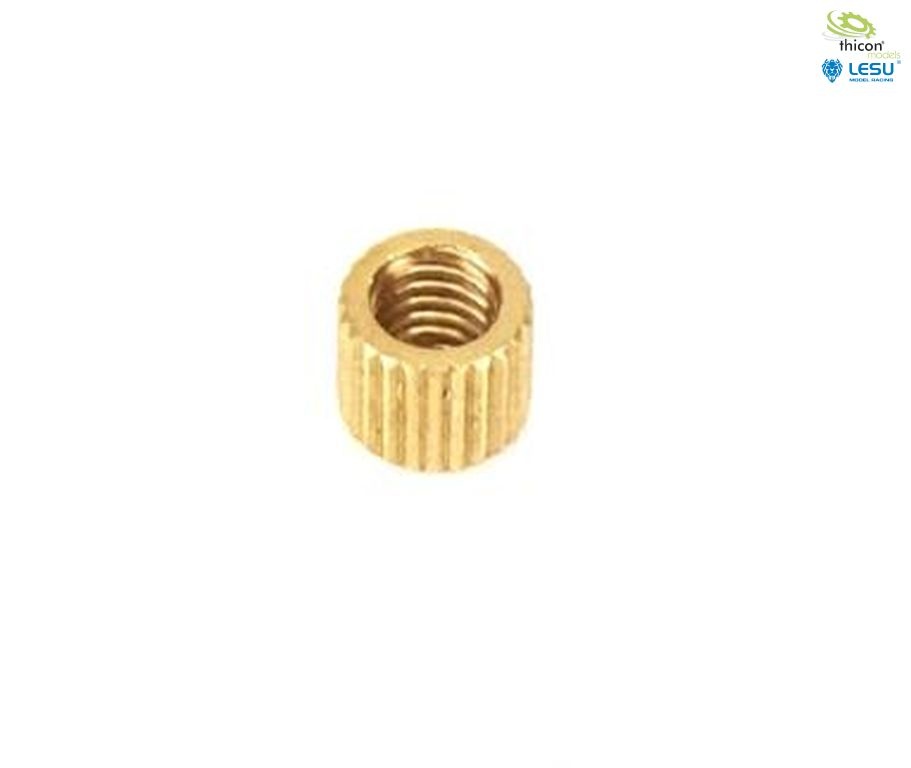 Securing sleeve brass for 4mm hydraulic hose. 10pcs