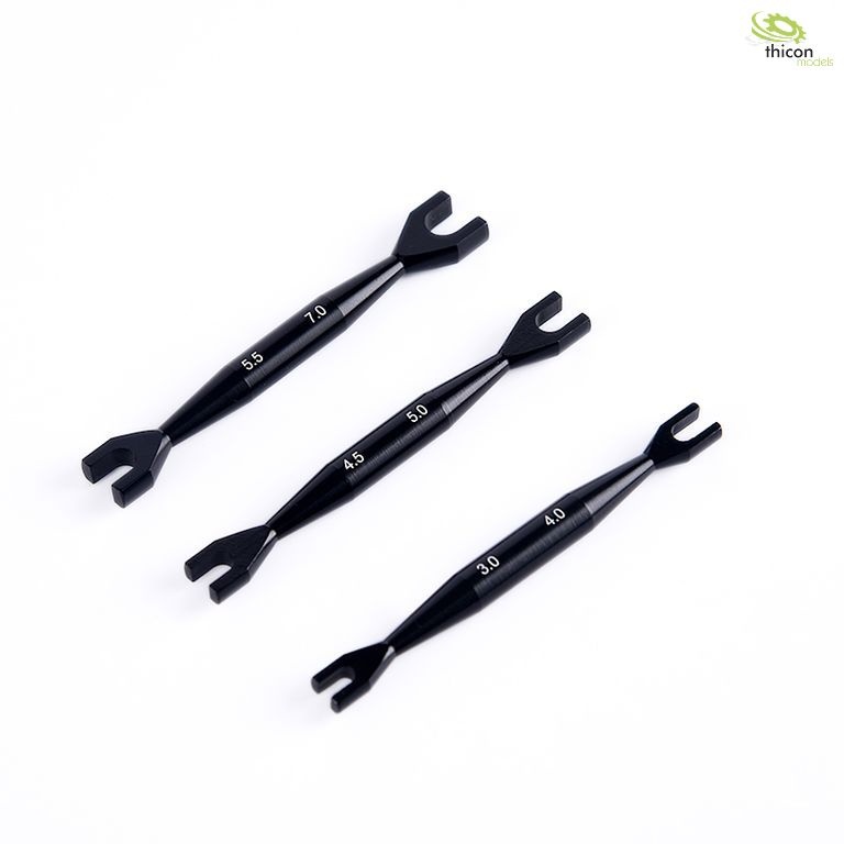 Open-end wrench set 3.0/4.0/4.5//5.0/5.5/7.0