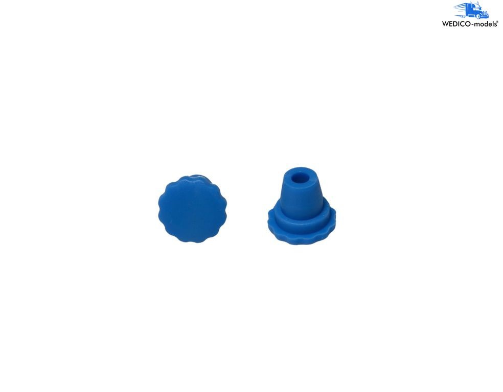 Tank cap blue 2 pieces