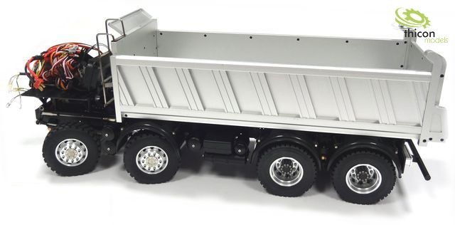 1:14 8x8 rear tipper with hydraulics for Tamiya cabs
