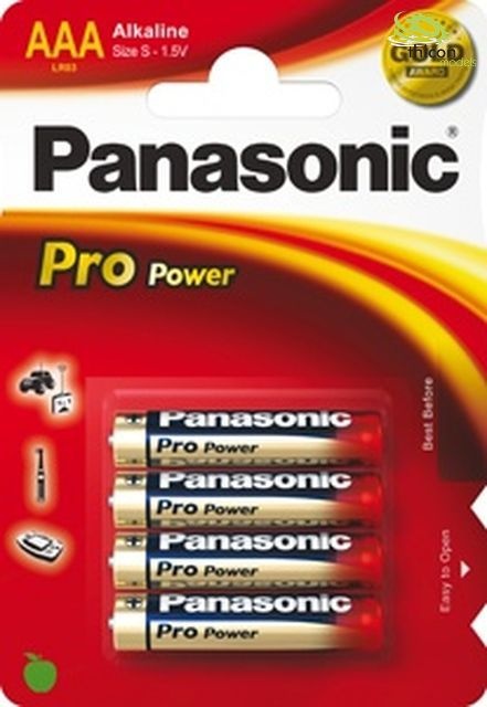 Panasonic Micro Pro Power Alkali LR03X/4er Blister