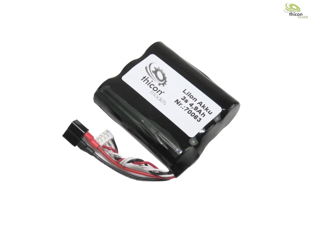 Drive battery 11.1V 4.9Ah LiIon with T-connector