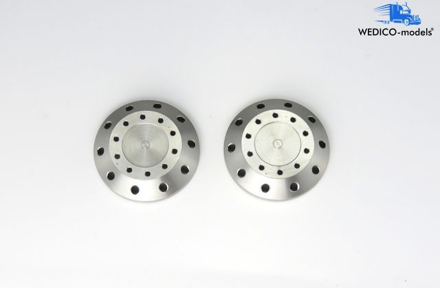 Alu hupcaps for front rims