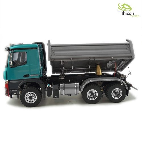 1:14 6x6 chassis with 3-side tipper hydr. ARTR