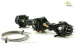 1:16 drive axle front with through drive 3:1lockable, metal