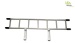 1:14 Upright ladder V2A with bracket