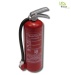 Fire extinguisher 1:10 / 1:14 in red with sticker and metal