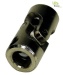 Universal joint made of steel, 6/6 mm x 23mm