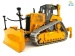 1:14 bulldozer DT60 RTR yellow fully assembled with PL18EV