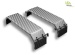 1:14 Double fender wide stainless steel riffle plate pair